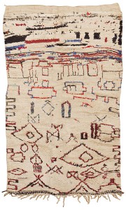 19th century Suzani bukhara rug1