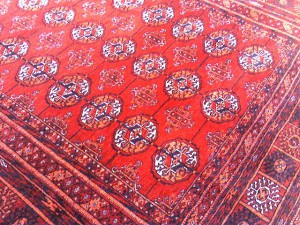 Turkmenistan tekke bokhara rug