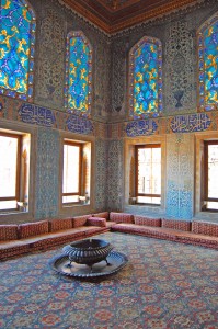 Turkish Rug in the Topkapi Palace