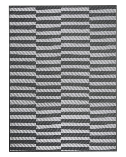 8136 1 tratti offset stripe black cre